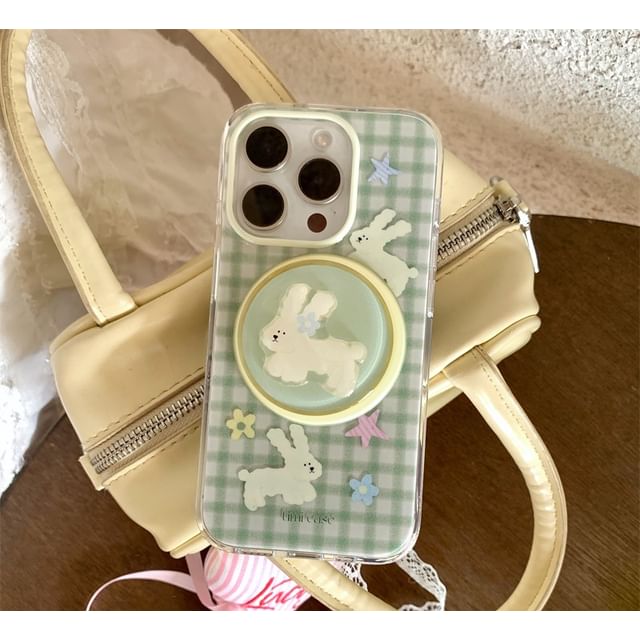 Case Rabbit Plaid Phone
