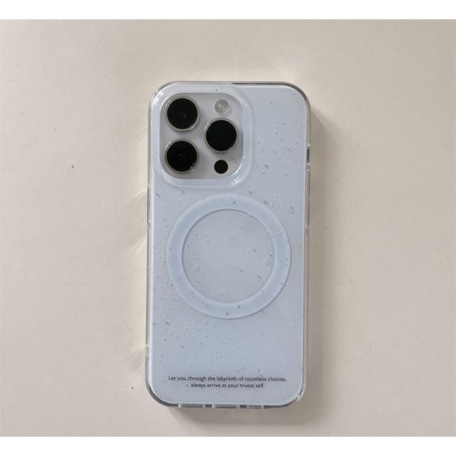 Glitter MagSafe) Case (Compatible Magnetic Phone with