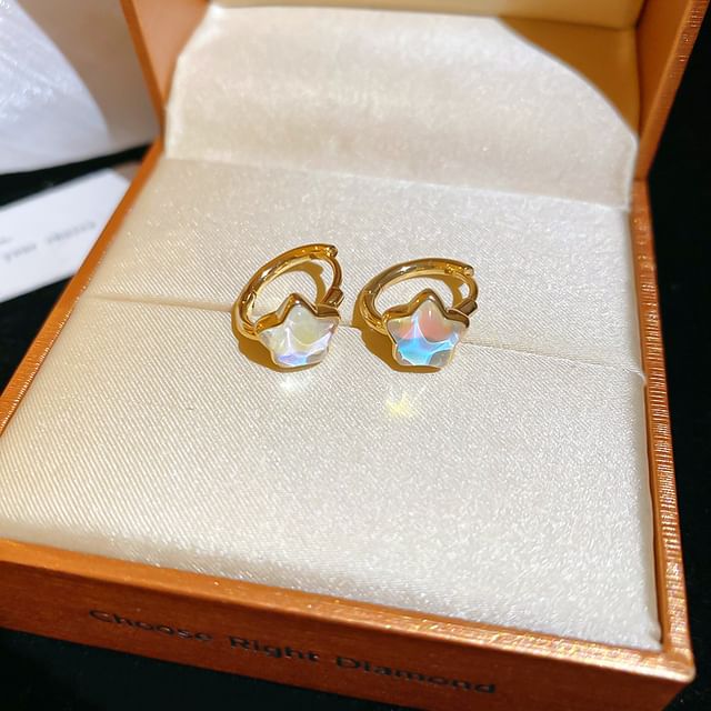 Earring Hoop Star