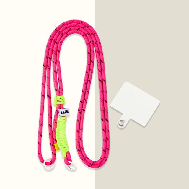 with Cord Lanyard Strap Pad Phone