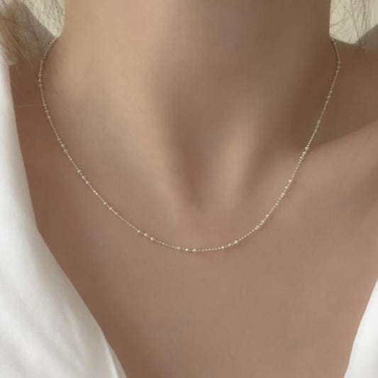 Dainty Silver Sterling 925 Necklace