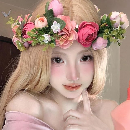 Floral Headpiece Wreath
