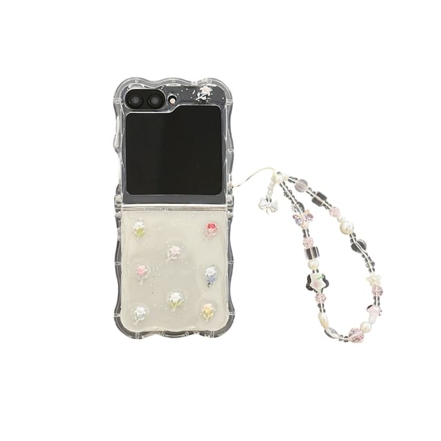 Set / Case Phone Strap Floral