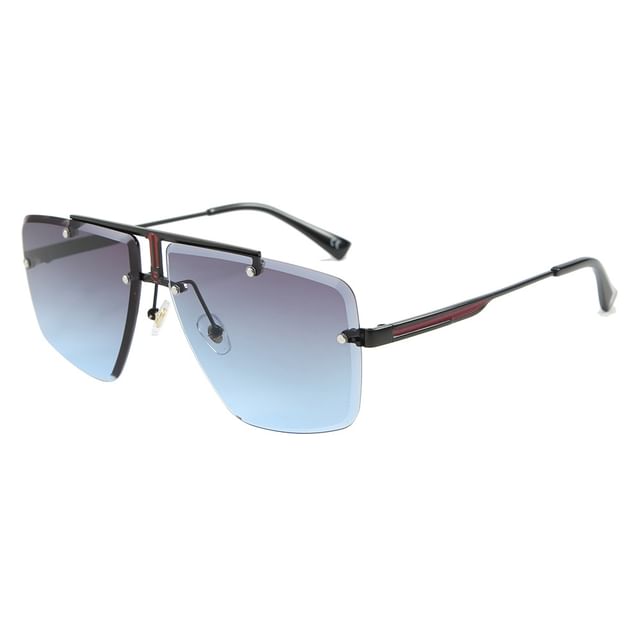 Ombre Frame Sunglasses Square
