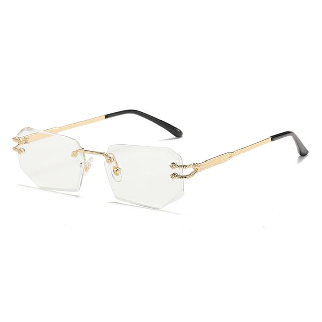 Ombre Rimless Sunglasses