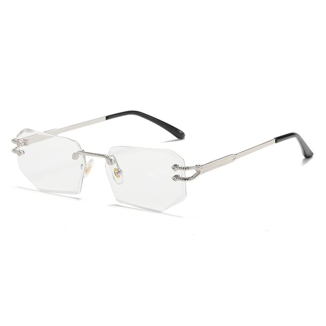 Ombre Rimless Sunglasses