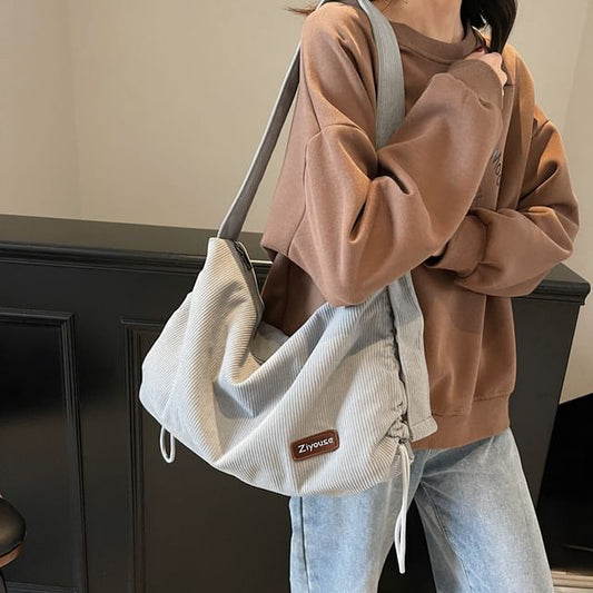 Bag Corduroy Shoulder Striped