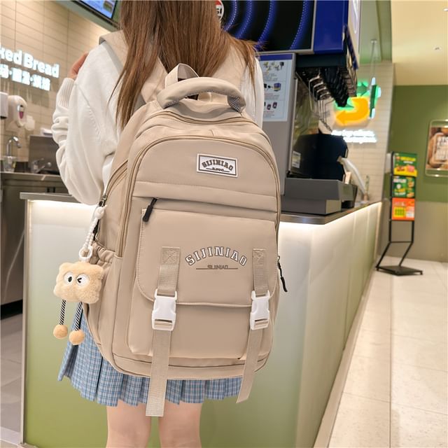 Zip Backpack Lettering