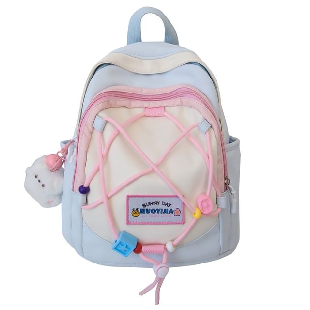 Canvas Block Backpack Color
