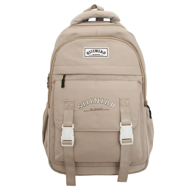 Zip Backpack Lettering