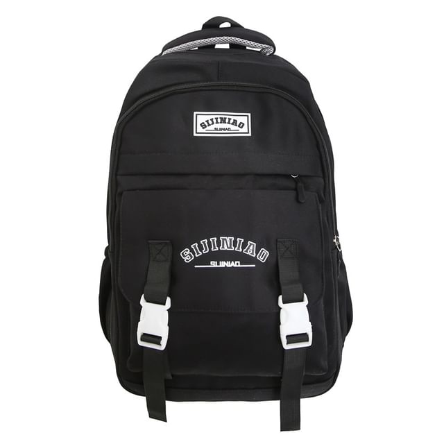 Zip Backpack Lettering