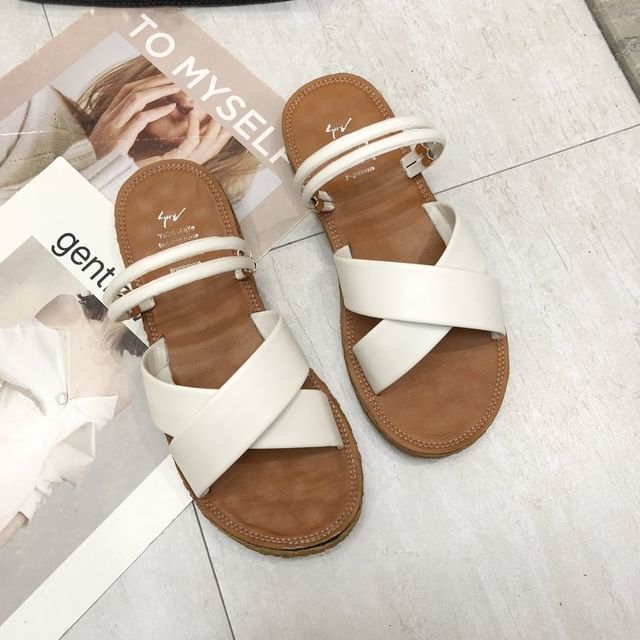 Sandals Slide Platform