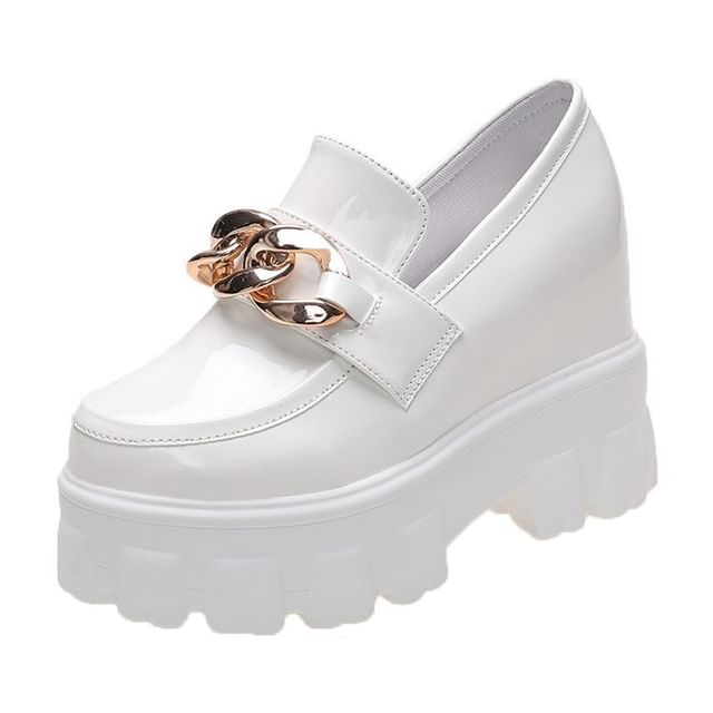 Loafers Hidden Wedge Platform