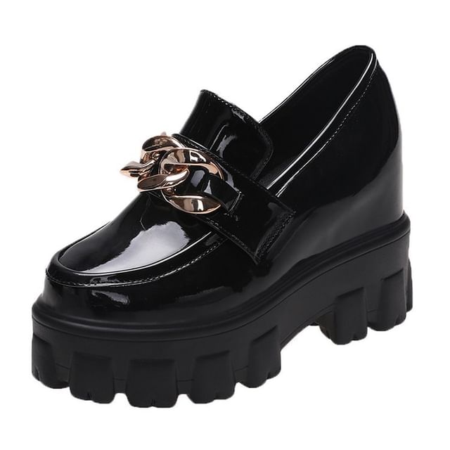 Loafers Hidden Wedge Platform