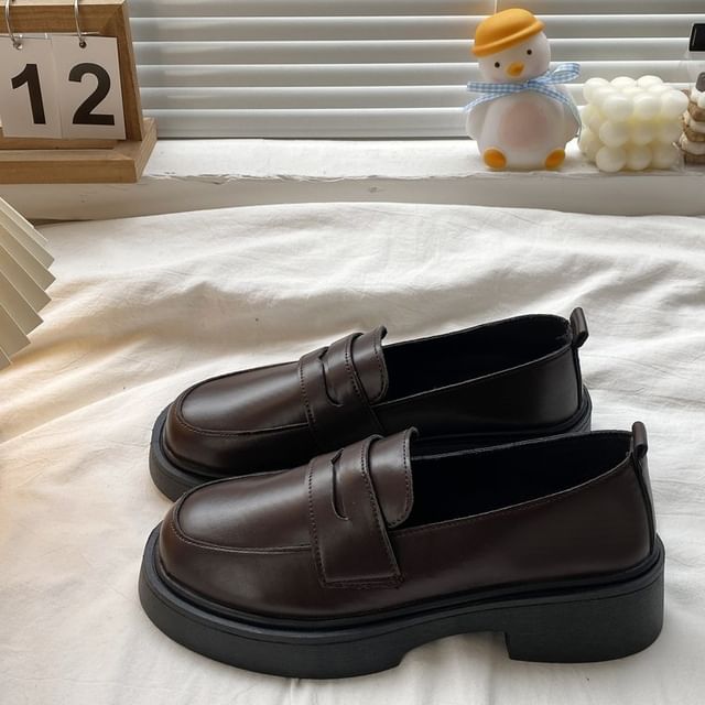 Loafers Platform Penny
