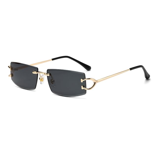 Square Frameless Sunglasses