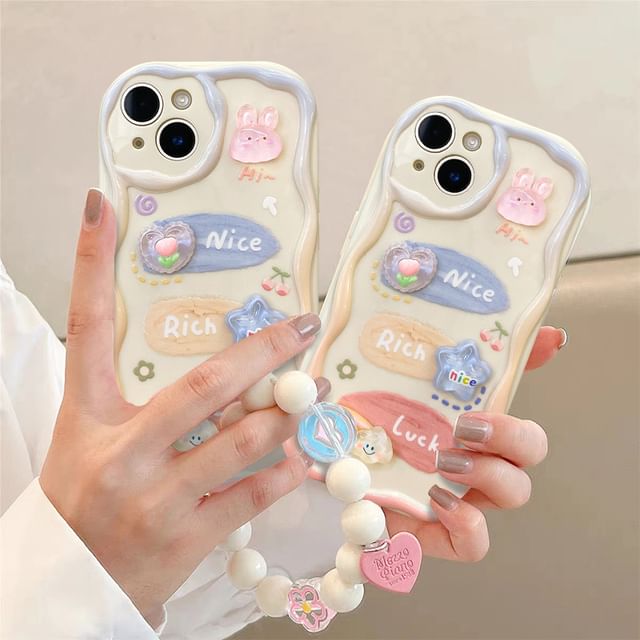Phone Strap Cartoon / 3D Set Case