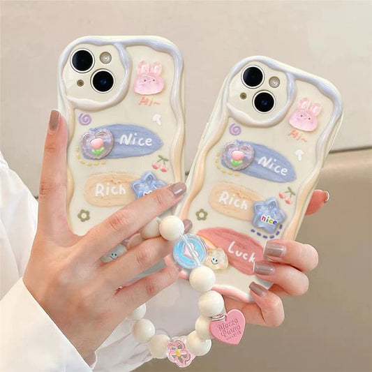 Phone Strap Cartoon / 3D Set Case