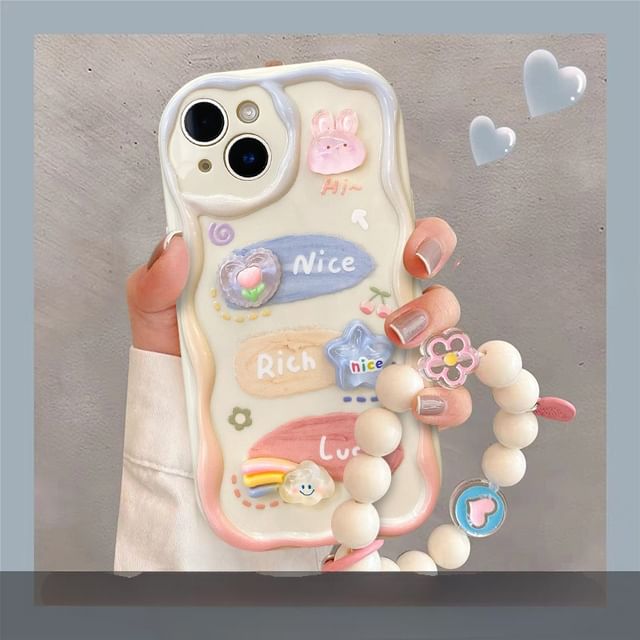 Phone Strap Cartoon / 3D Set Case