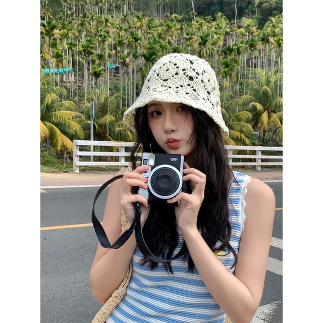 Bucket Straw Hat Crochet