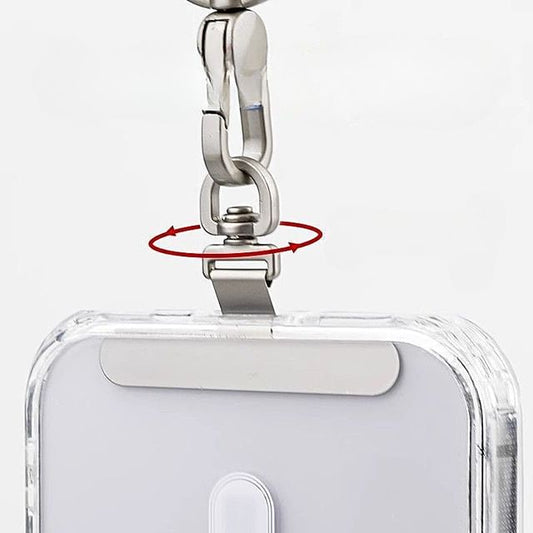 Pad Lanyard Phone Rotatable Steel Stainless (Various Designs) /