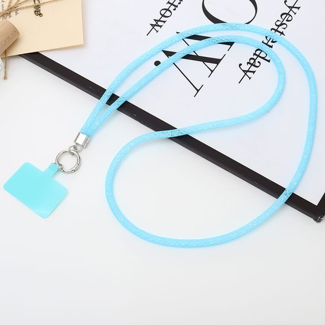 Pad Glitter with Lanyard Phone