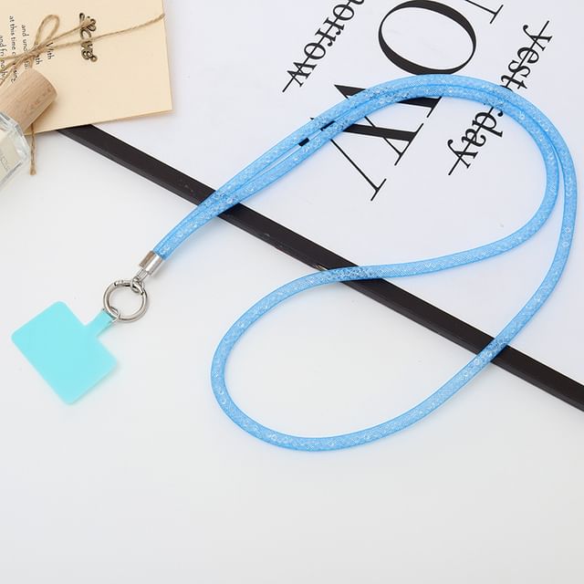 Pad Glitter with Lanyard Phone