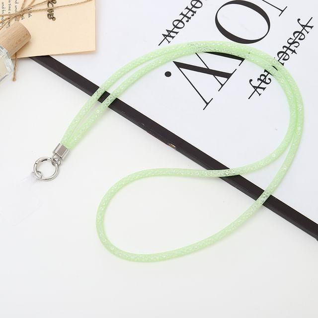 Pad Glitter with Lanyard Phone