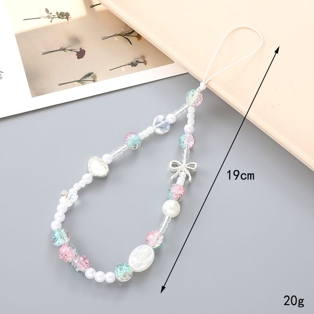 Butterfly Strap Bow / Bead Phone Star