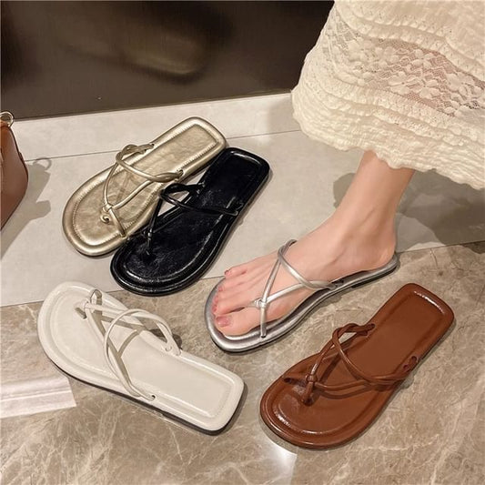 Knot Flip-Flops Strappy