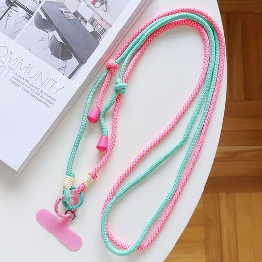 Knotted with Pad Phone Lanyard