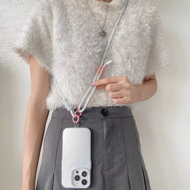 Phone Strap Pad Lanyard with and