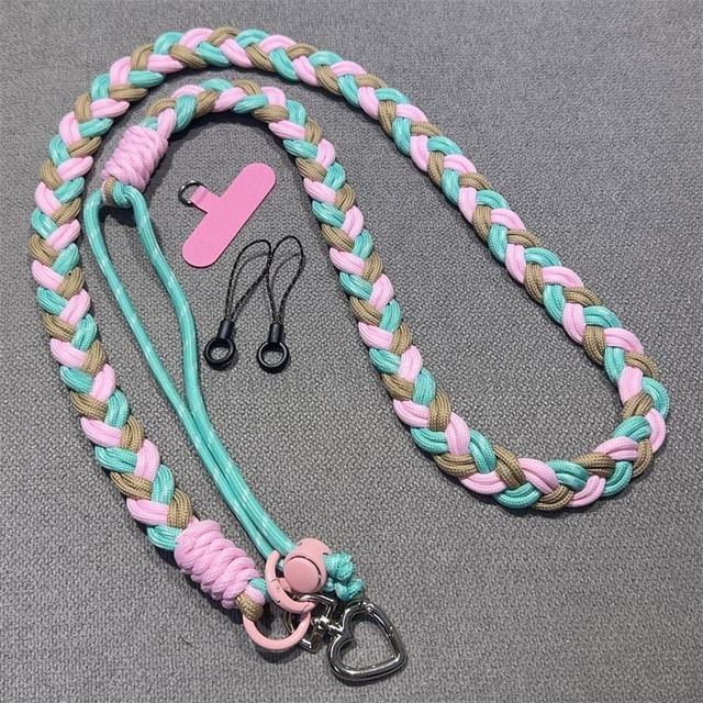 Pad Braided Lanyard with Phone