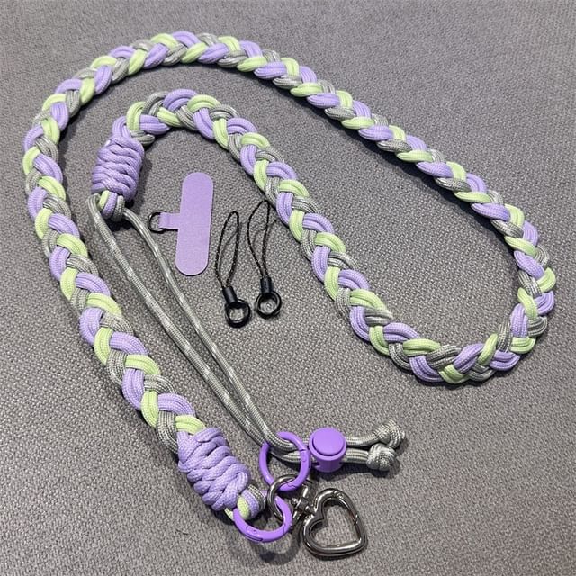 Pad Braided Lanyard with Phone