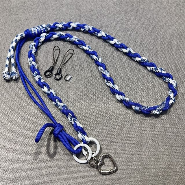 Braided with Lanyard Strap Phone Pad