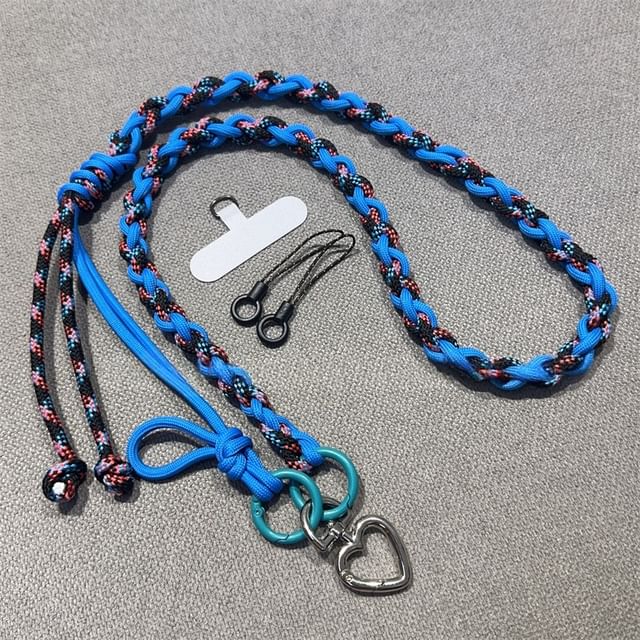Braided with Lanyard Strap Phone Pad