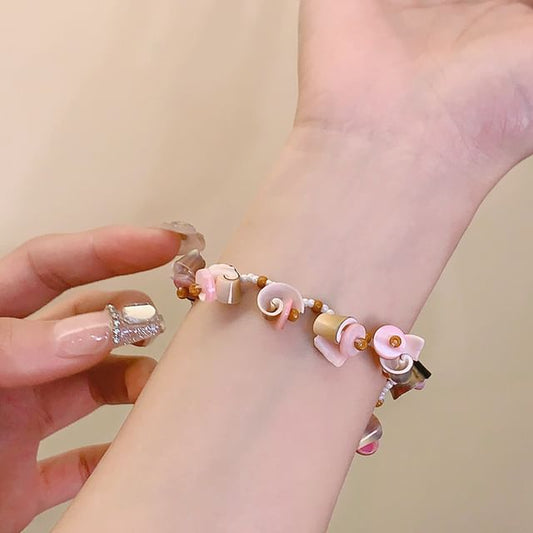 Bead / Necklace Shell Bracelet
