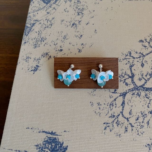 Beaded Necklace Earring / Drop Floral