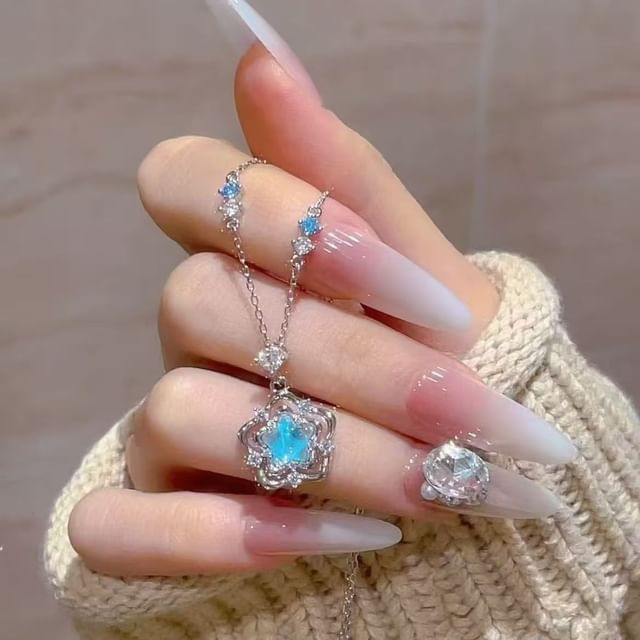 Star Necklace Alloy Pendant