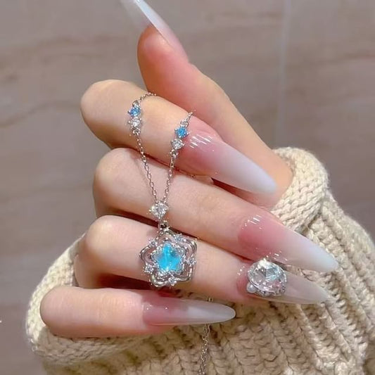 Star Necklace Alloy Pendant