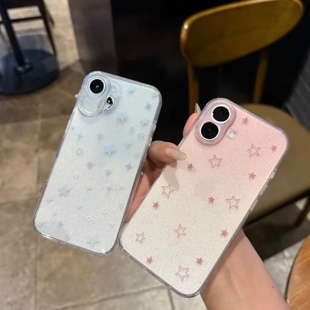 Star Glitter Phone Case