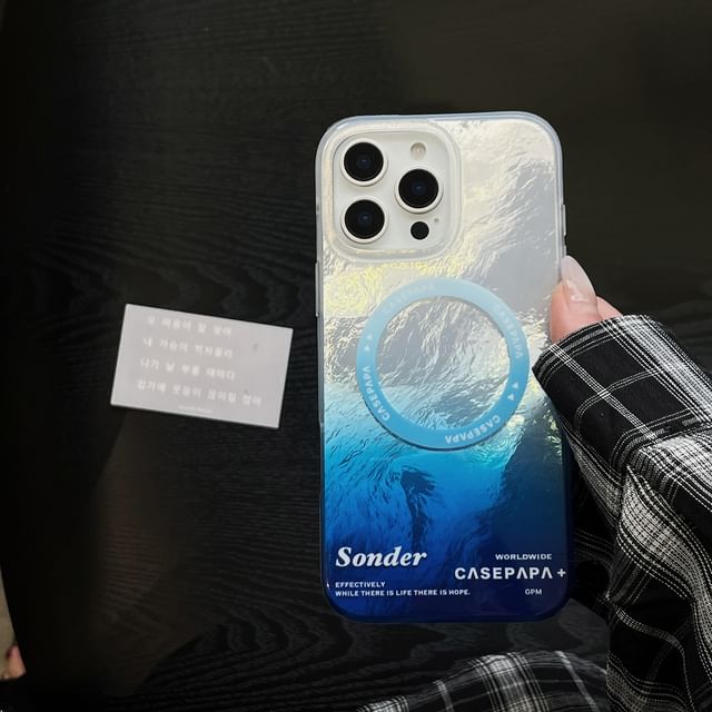 Magnetic Gradient Case (Compatible Phone MagSafe) with