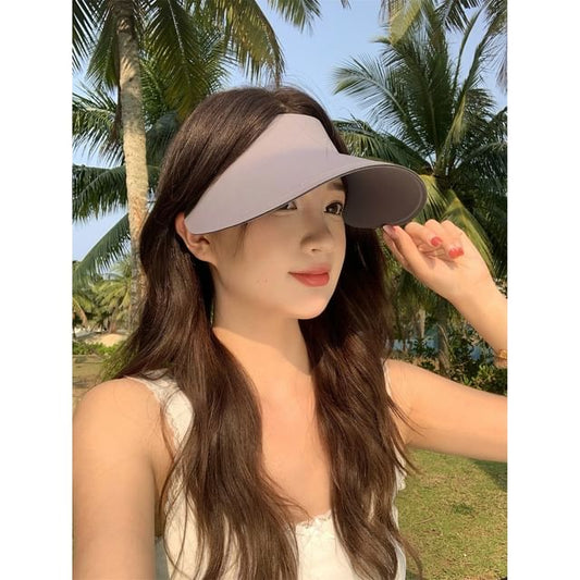 Brim Wide Plain Visor