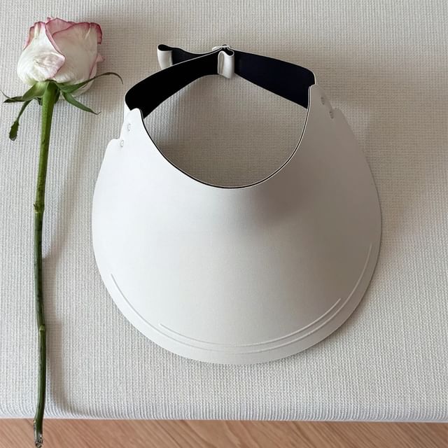 Brim Wide Plain Visor