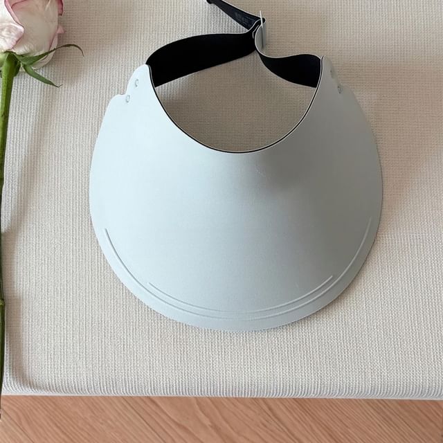 Brim Wide Plain Visor