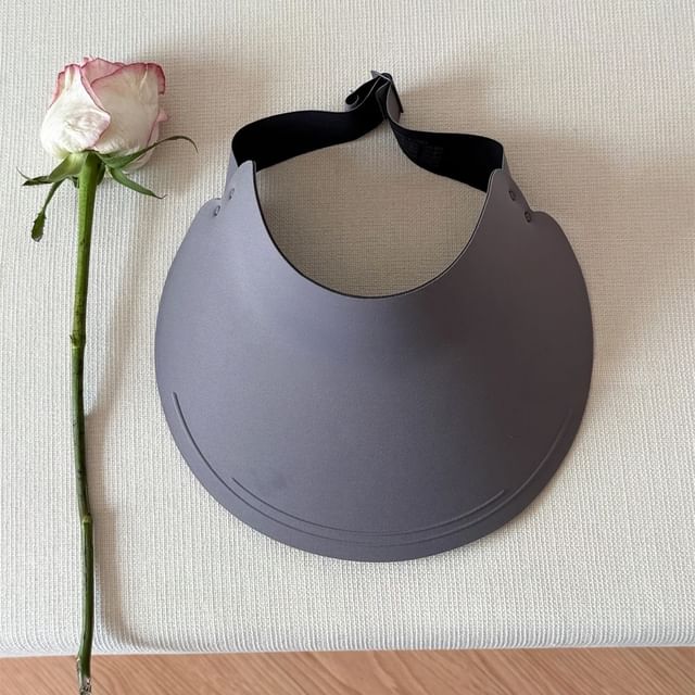 Brim Wide Plain Visor