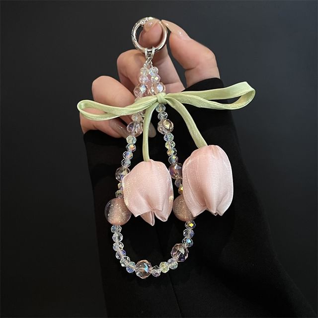 Lanyard Pad with Flower Phone