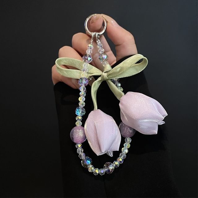 Lanyard Pad with Flower Phone