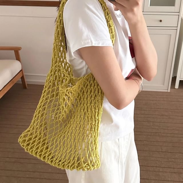 Plain Perforated Bag Tote