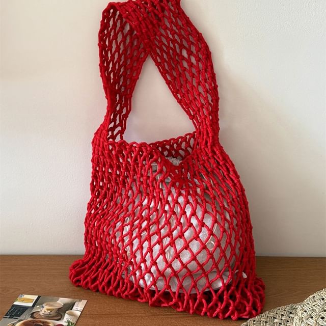 Plain Perforated Bag Tote